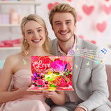 Anniversary Cards, Musical Anniversary Card With Light And Music, Happy Valentines Card, Wedding Cards, Birthday Cards For Wife Husband Couple