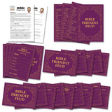 Bible Friendly Feud Game Set Supplies For Adults And Teens, Feud Quiz, Church Family Feud, Games For Church Group, Fun Holiday - Bisc006