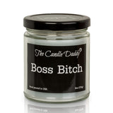 Boss Bitch - Apple Maple Bourbon Scent - Maximum Scented 6 Ounce Jar - 40 Hour Burn Time