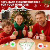 Christmas Gender Reveal Fingerprint Tree Baby Shower Guest Book Party Game Gender Reveal Decoration Supplies Baby Shower Sign Guests Book