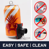 The Krak'In 2.0 - Innovative Shotgun Tool With Built-In Funnel - Great For Golf Course, Beach, Grad, Bachelorette Party, College House Party, Spring Break, Snowboarding, Etc.