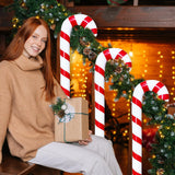 4 Pcs 45 Inch Inflatable Christmas Candy Canes,Large Xmas Candy Canes Balloons For Christmas Indoor And Outdoor Party De