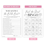 40 Minimalist Funny Bridal Shower Games - 20 Guest Wedding Games For Couples