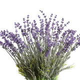Artificial Lavender Flowers With Silk Flocked Fake Lavender Plant For Wedding Home Table Centerpiece Decor-Pack Of 4