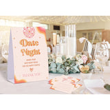 Disco Ball Date Night Game, Date Night Ideas Sign With 50 Cards, Bridal Shower Game, Boho Bridal Shower Decorations, Wedding Date Night Advice - 04
