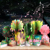 Musical Birthday Card For Mother, 3D Pop Up Greeting Card With Lights, Paper Large Greeting Cards, Birthday Gift For Mum, Grandmother