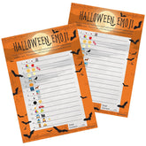 Halloween Party Emoji Guessing Game - 25 Game Cards For Kids, Adults, Classrooms, And Fall Events