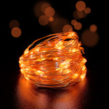 Set Of 2 Battery Operated Mini Led Fairy Light Indoor String Light With Timer 6 Hours On/18 Hours Off For Christmas Part