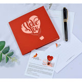 Valentines Day Card, Anniversary Card Pop Up, Wedding 3D Greeting Card, Valentine'S Day, Romantic Loved Card (Air Balloon)