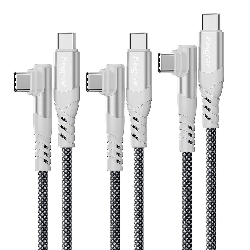 100W Usb C To Usb C Cable - 3 Pack 6Ft & 6Ft & 10Ft Usb 2.0 Type C To Type C P