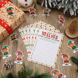 26 Pcs Christmas Holiday Elf Game Card Hiding Around The Room With 16 Elf Game Card Christmas Birthday Party Activities For Class School Home Decoration