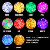 Led Balloon Lights, Mini Round Balls Lights Long Standby Time Flash Ball Lights For Balloon Paper Lantern Led Ball Lamp