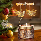 Candle Gifts For Women, Birthday Gifts For Mom Daughter Sister Wife, Unique Butterfly Gift For Friend Women, Rotatable Scented Candles Gift For Christmas Anniversary Mothers Day