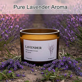 Lavender Wickless Candles For Candle Warmer Lamp, 9Oz Soy Candle With Stirring Spoon & Lid, Wickless Lavender Aroma Ideal For Candle Lamp, Candles Gifts For Women Birthday Christmas Home Aroma