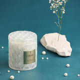 Soy Wax Bowl Candles, Scented Fall Candles, 50 Hours Burn Time (Jar, Vanilla Intense)