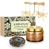 Dragonfly Gifts For Women, Funny Birthday Gifts For Sister With Gift Box, Funny Candel Presents For Her, Rotating Scented Candles For Mom, Valentines Day Gift Ideas For Her Wife Girlfriends
