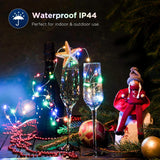 Multicolor Twinkle Lights With 8 Lighting Modes, Fairy Lights With 36Ft 100 Led, Usb Powered Christmas Lights With Remot