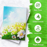 12 Pack Stretched Canvases For Painting, Multi Size Canvas 11X14, 8X10, 5X7, 4X4, Round Canvas With 8X8,10X10, Cotton Primed Paint Blank Canvas For Oil Paint, Acrylic Paint, For Beginners, Artists.