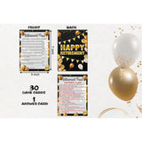 Retirement Party Games - Retirement Feud Party Game For Adults - 30 Game Cards – Retirement Party Favors Supplies Decorations (03)