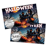 Halloween Scratch Off Card - 50Pcs Bewitched Party Scratch Prize Cards - Pumpkin Festive Raffle Tickets For Adults Families Events Business Groups Game Supplies - C04