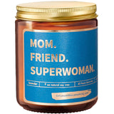 Friendship Gift For Women | Lavender Vanilla Scented Candle For Women, 100% Soy Wax | Empowering Candle For Her For Christmas Or Birthday | Empowerment Present Ideas For Mom, Coworker, Best Friends
