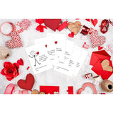Pack Of 30 The Office Valentines Day Card, 6 Assorted Designs Of Stick Figure Humo Valentine Cards, Valentine'S Day Party Supplies, Office Valentines Day Gifts For Coworkers Employee Manager Boss,4