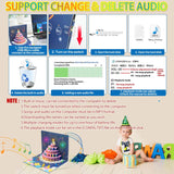 Birthday Cards, 3D Pop Up Birthday Present Greeting Card With Light And Music Birthday Cake Happy Birthday Cards For Women Men Kids Husband Wife Mom Dad Daughter Son Old Adults People Etc.