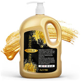 1/2 Gallon (67 Oz) Gold Acrylic Paint Metallic?Extra-Large 2 Quarts Gold Leaf Paint For Art Painting, Hand-Crafts, Non-Toxic, Non-Fading For Canvas, Wood, Fabric, Ceramic, Stone
