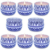 Outdoor Citronella Candles 4.4Oz Natural Soy Wax For Patio Porch In Summer, Pack Of 8