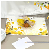 Birthday Card For Mom, 3D Dragonfly Pop-Up Card With Daisies And Butterflies, 3D Birthday Cards For Women, Sympathy And All Occasions, Unique Dragonfly Gift For Mom, Wife, Sister, Grandma, Daughter, Girlfriend, Includes Envelope & Note Tag