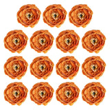 Artificial Flower Head, 30 Pcs Fake Flowers Heads Bulk Silk Peony Heads Simulation Flower For Bouquets Wreaths Wedding Decor, Caramel