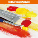 Acrylic Paint Set,36 Colors 0.74 Oz/22Ml Tubes,Highly Pigment Art Paints For Canvas,Wood,Fabric,Paper, Giftable Choice For Artists,Beginner To Pro (36 Colors)