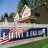 I Have A Dream Banner for Fence MLK Day Decor Martin Luther King Jr. Day Decorations and Supplies for Home Classroom Office