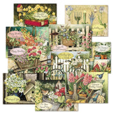 Current by Susan Winget Happy Birthday Greeting Card Set - Value Pack of 20 Cards With White Envelopes, 10 Designs, Large 5" x 7" Assortment