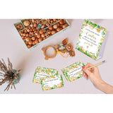 Dinosaur Baby Shower Game, Guess How Many Candies Are In The Jar, Pack Of 1 Sign And 50 Guessing Cards, Baby Shower Decoration, Gender Neutral - 12