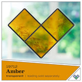 Gallery Glass, Amber Stained Glass 2 fl oz Brilliant Smooth Finish Paint, Perfect for Easy to Apply DIY Arts and Crafts, 19712