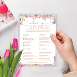 Bridal Shower Games, Wildflowers Games, What'S On Your Phone Games, Bachelorette Party Decorations, Engagement Party Supplies, Couple Shower Ideas, Spring Flowers Wedding Games For 25 Guests-12