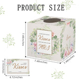 Bride Shower Game, Guess How Many Kisses Game With Box And 50 Guessing Cards, Guessing Game For Bridal Shower, Special Wedding Shower Ideas, Guess How Many Kisses For The Soon To Be Mrs