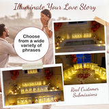 Luminary Bags With Led Tea Light Candles, Balloons, And Rose Petals – Romantic Decorations For Proposals, Anniversaries, And Special Moments (Happy Birthday)