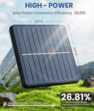 8 Pack Super Bright Solar Pathway Lights Adjustable Warm Cool White Waterproof Garden Lights