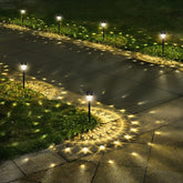 10 Pack Super Bright Solar Pathway Lights Waterproof Dusk to Dawn Garden Walkway Lights