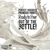 Pouring Masters Bone White Ready To Pour Acrylic Pouring Paint - Premium 64-Ounce Pre-Mixed Fluid Acrylic Paint - Fluid Art Supplies For Canvas, Wood, Paper, Tile & Rocks