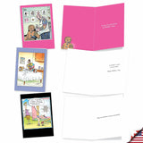 - 10 Assorted Funny Mother'S Day Cards Bulk Box Set W/Envelopes - Humor For Mom, Grandmother, Daughter, Stepmom - Variety Pack (1 Each Of 10 Designs) - Mom Messages Ac9184Mdg-B1X10