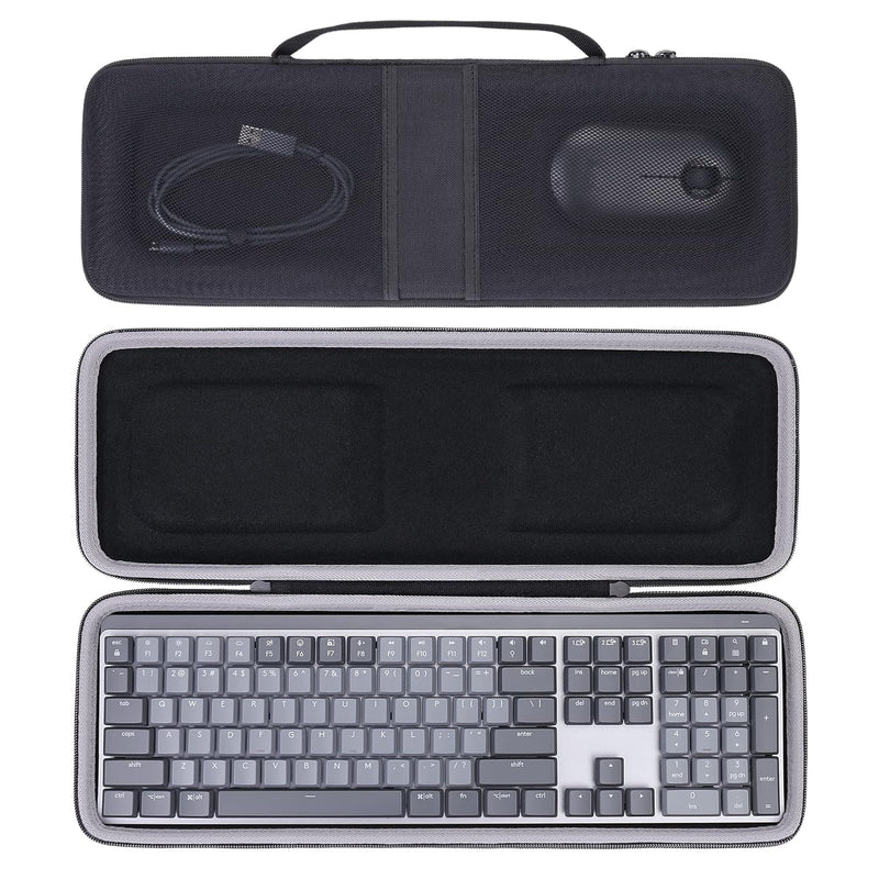 Hard Carrying Case Compatible With Logitech Mx Mechanical Wireless Illuminated