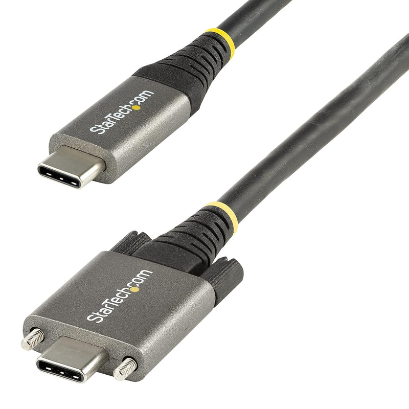 3Ft (1M) Side Screw Locking Usb C Cable 10Gbps - Usb 3.1/3.2 Gen 2 Type-C Cabl