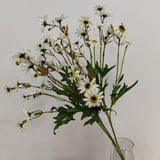 23'' White Daisy Artificial Flowers,Artificial White Daisies,6 Bouquets Fake Daisies Flowers,Faux Daisies For Home Table Centerpieces Arrangement Decoration (6, White)