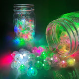 Mutilcolor Led Balloon Lights - 100Pcs Mini Round Balls, Long Standby Time, Waterproof, Tiny Led Lights For Birthday, Ha