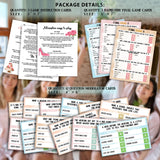 Bridal Shower Friendly Feud Quiz Tabletop Game, For 10 Players, Adult Age Range, Includes Cards, Unisex, 1.0 Unit Count