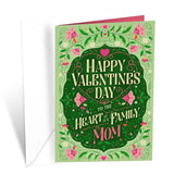 Mom Valentine'S Card, Made In America, Eco-Friendly, Thick Card Stock With Premium Envelope 5In X 7.75In, Packaged In Protective Mailer