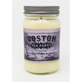 Iced Tea & Lemon Candle ~ Boston Tea Party Soy Candle By (16Oz Mason Jar, White)